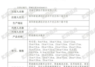 汇博医疗取得首个三类医疗器械注册证